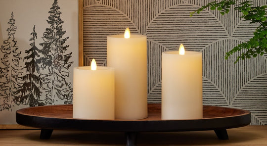 Luminara flameless candle deal banner