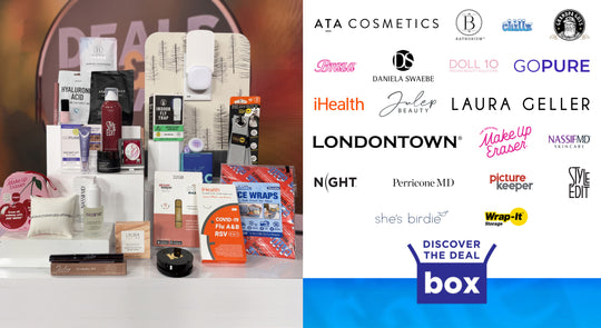 GMA Deals and Steals Deal Box offer banner showing 83% off per box