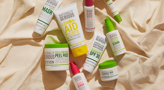 Naturally Serious GMA Deals and Steals banner showing 50% off