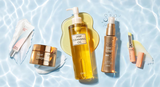 DHC skincare products GMA deal banner