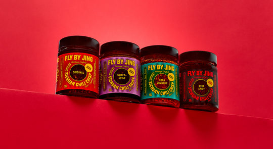 Fly By Jing chili crisp 50 percent off deal banner