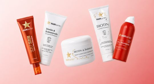 HAIRtamin deal banner with discounted pricing
