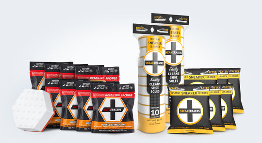 SneakERASERS shoe cleaning bundle deal banner