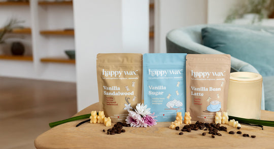 HappyWax GMA Deals banner with 50% off