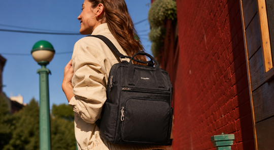 Gma Baggallini deal banner with 50% off bags