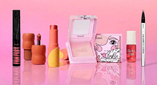Benefit Cosmetics GMA Deals and Steals banner with 50% off