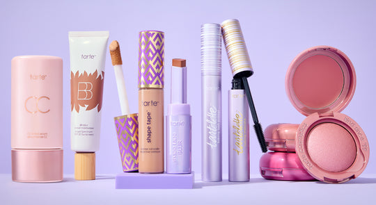 Tarte Cosmetics GMA Deals and Steals banner showing 50 percent off beauty products