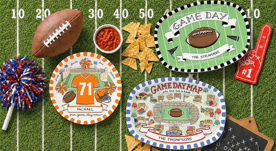 Fish Kiss GMA Deals and Steals banner for Game Day themed products