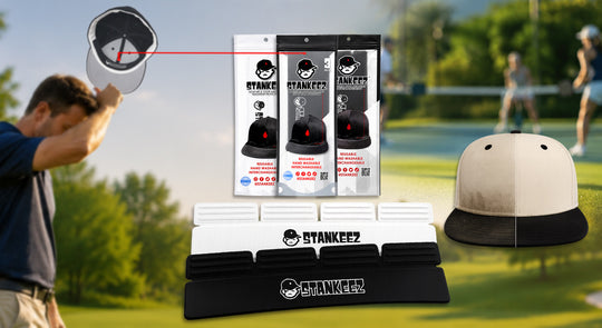 Stankeez GMA Deals and Steals banner featuring odor eliminator products