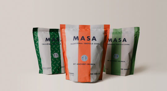 Masa Chips GMA Deals and Steals banner featuring snack chip bags